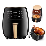 1400W 4.5L Air Fryer Oil free Health Fryer Cooker Multifunction Smart Touch LCD Deep Airfryer French