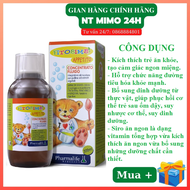 [Free ship + Quà Tặng] Fitobimbi Appetito Siro Ăn NgonTăng Hấp Thu Dưỡng Chất Giúp Bé Ăn Ngon Mau Lớ