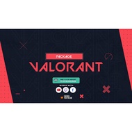 Valorant Stream Overlay Package / Screen Theme / Widget Theme (STREAMLABS OBS / OBS Studio)