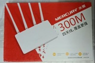 Mercury 300M 四天線無線路由器穿牆王