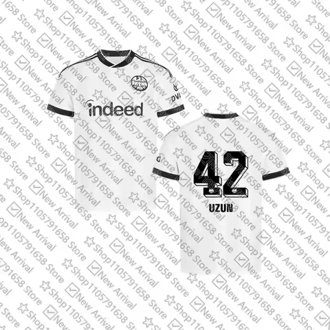 2026-27 Can Uzun Hugo Larsson Adult Child Sports Frankfurt Breathable Quick-Drying Football Jersey M