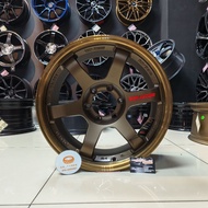 [1PC] New Sport Rim 4X4 18inch TE37 18X9JJ ET0 6H139.7 BRE