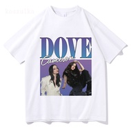 Ready Stock Men T-shirt Dove Cameron Too Much T Shirt Setwear Hip Hop Vintage T-Shirt