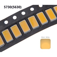 LED SMD 5730 0.5W 3.2-3.5V lampu chip