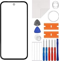 Front Glass (Without LCD Display) Compatible with Google Pixel 9A GTF7P G3Y12 6.3 inch inch with too