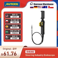 AUTOOL SVB302 1080 HD Automotive Industrial Endoscope with Light  Autofocus Endoscope Inspection Cam