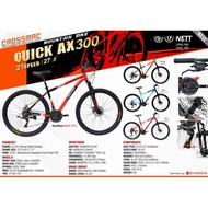 CROSSMAC MOUNTAIN BIKE - MTB 27.5/584 - AX300 - ALUMINUM - SHIMANO GEAR- READY STOCK