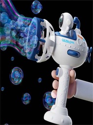 太空人泡泡機,手持式電動發光泡泡槍