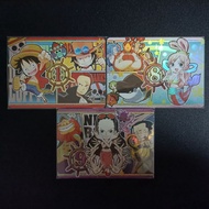 One Piece Luffy White Star Nicole Robin Character Card 3 diy Customized Japanese Comic Flash Card 63