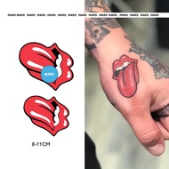 【Mars Tattoo】Common Tattoo, Colored Tattoo, Long Lasting,Temporary Tattoo Sticker, Fake Tattoo, tong