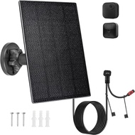 Solar Panel Charger for Blink Camera,3W Solar Kit Build-in 2600mAh Rechargeable Battery, IP66 Waterp