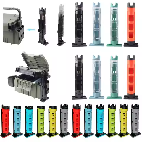Portable Fishing Box Rod Stand Fishing Box Barrel Holder Fishing Box Pole Accessories Suit For Opass