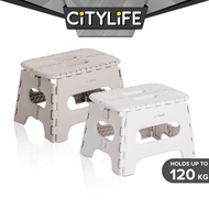 Citylife Foldable Stool Folding Portable Collapsible Sturdy Lightweight Chair - (Hold Up To 120kg) D-2014