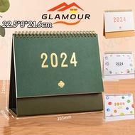 [SG] Desk Calendar 2024 Desktop Calendar 2024 Planner Calendar Table Paper Creative Desk calendar Large Size