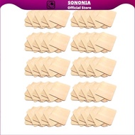 [SONONIA] 100 lot Blank Durable Wooden Pieces DIY Wooden Crafts Log Slice DIY 0.8inch Giallo 100pcs 