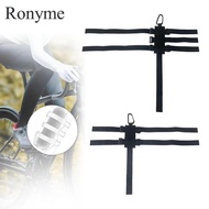 Ronyme Portable Speaker Mount Reusable Bike Speaker Strap for Bike Scooter (Black)