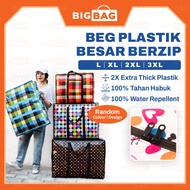 BIG BAG Beg Plastik Besar Berzip Bag Plastik Berzip Beg Plastik Berzip Plastik Bag Besar Beg Guni Be