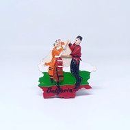 Fridge Magnet Fridge Magnet Souvenir Country Bulgaria Bulgary People Dance 155