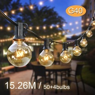 String light G40 bulb Patio outdoor fairy lights party garden wedding Decoration