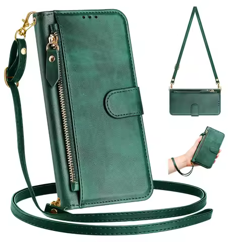 Crossbody Flip Case For Nokia G400 C300 G42 G22 G21 XR20 X30 X20 C32 C30 C12 C10 C02 Multi 7 Cards R