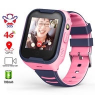 Children's 4G Smart Watch With SOS Sim Card GPS Wifi Positioning HD Camera Support Video Call 700mAh Waterproof Kids Sma