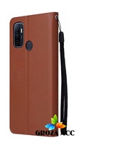 SARUNG BUKU FLIP UNTUK OPPO A53 / A33 - LEATHER CASE FLIP- WALLET CASE FLIP OPPO A53 / A33 - CASING 