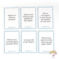 Family Chat Card Game - Dialogue Party Game for Group Fun
