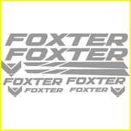 【hot sale】 FOXTER Mountain Bike cut-out Vinyl Sticker Decal for and Road Cycling