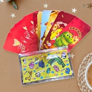 [A6 Waterproof Transparent Zipper Bag+Red Envelope Bag x10]|Silly Crocodile Self-Produced Selling