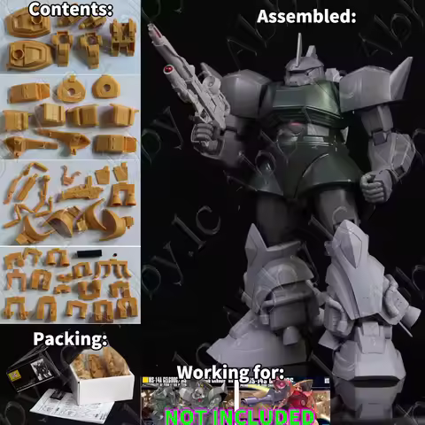 HG 1/144 MS-14BR Gelgoog High Mobility R Type Resin Conversion Kit for HGUC MS-14A Gelgoog MS-14C Ca
