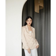 Vania Blazer - Women's Formal Blazer/Women's Blazer Korean Blazer Premium Silk Satin Material