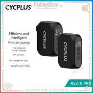 FableBox CYCPLUS AS210 PRO Mini Electric Air Inflator Portable Tire Pump Bicycle Car High Pressure