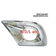 ring cover foglamp BUMPER DEPAN toyota grand innova inova BARONG 2013