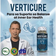 Verticure Vertigo Relief Supplement for Dizziness, Migraine, and Motion Sickness - 100 Softgels