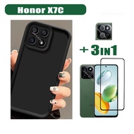 3in1 Honor X6C Full Package Shockproof Phone Case for Honor X9D X7D X7C X7A Tempered Glass Screen Pr