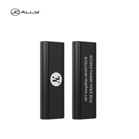 JCALLY AP7 Portable DAC Amplifier With AK4377ECB Phones AMP Supports PCM 32bit/384kHz DSD128 Type C