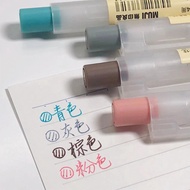 MUJI MUJI Gel Pen Black Pen Exam Student Use Retractable Pen Quick-Drying Large Capacity