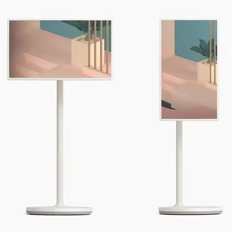 21.5 24 27 32 Inch In-Cell Touch Panel Smart Tv Lcd Touch Screen Monitor Android Rollable Moveable S