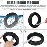 Solid Tire Electric Scooter Otoped Jia Electric Scooter M365 Dead Tire 8.5 In Scooter