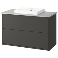 HAVBÄCK / ORRSJÖN Wash-stnd w drawers/wash-basin 102x49x71 cm