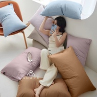 Factory Direct Sales [AGAPE AGAPE] Comfortable Cotton Classic Plain Pillowcase 1 Pair [Multi-Color O