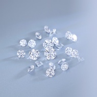 Support Detection Artificial Cultivation Artificial Diamond DE Color 3.0mm/About 0.108 ct-4.1mm/Abou