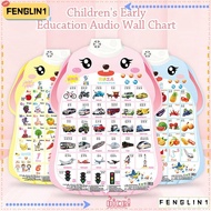 FENGLIN Electronic Alphabet Wall Chart, Music Poster ABC Letters Talking ABC Poster, Creative Sound 