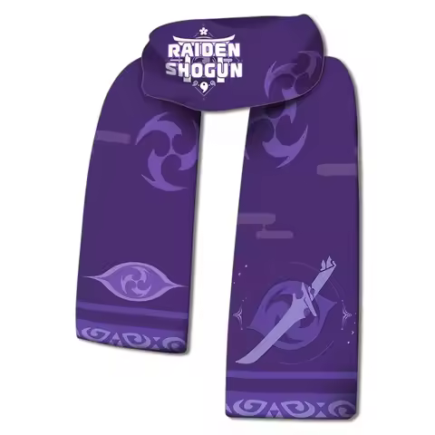 Anime Game Cos GS Impact Ganyu Raiden Shogun Yae Miko Nahida Paimon Klee Tc. Casual Double Sided Plu