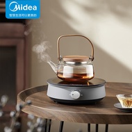 美的 电陶炉电磁炉围炉 煮茶小型800W炒菜锅炉多功能 HW08EY08