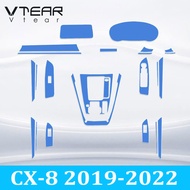 Vtear For Mazda CX-3 CX-4 CX-5 CX-8 CX-30 Mazda3 AXELA ATENZA Car TPU central control protective fil