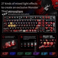 Dareu EK815pro mechanical keyboard Lotus Edition mixed light full key no punch office game