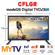 digital TV 19 22 24 26 inch LED TV Android12.0 Smart TV DVB-T2 DTV/MYTV YOUTOBE Google play