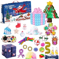 KIDSHOUSE-Advent Calendar 2021 for Kids  25 Days Christmas Blind Box with Assortment of Fidget Toys