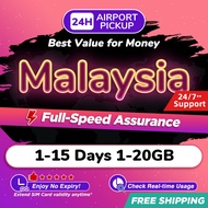 Malaysia SIM Card Pro 1-15 Days 1-20GB 5G/4G Data | Instant Airport Pickup  | High Speed Travel Data